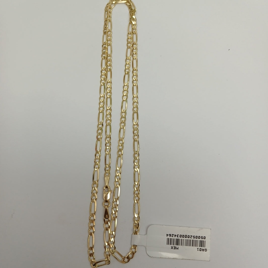 CADENAS 3X1 ORO 14K 60 CM 7.9 GR (NUEVO)