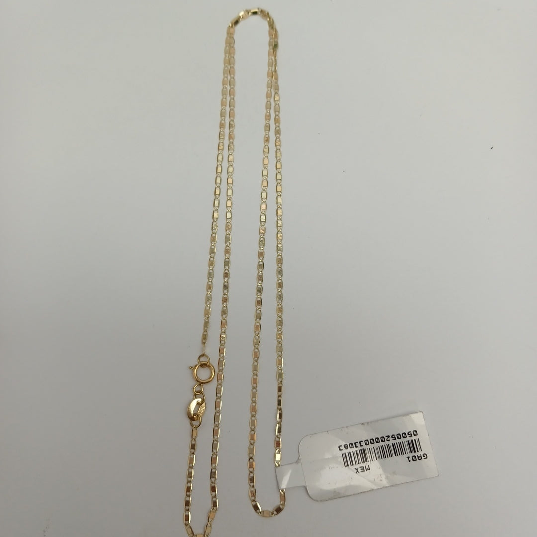 CADENAS GUCHI ORO 14K 55 CM 1.9 GR (NUEVO)