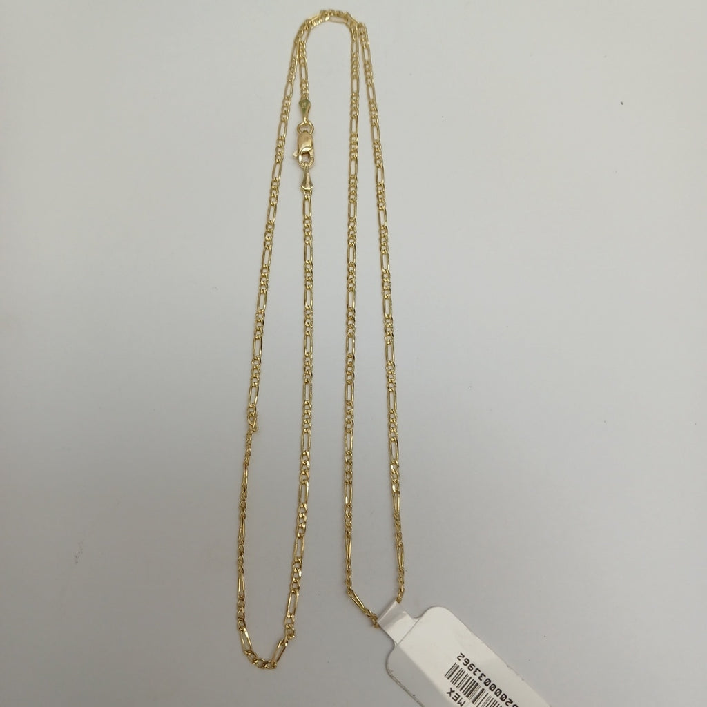 CADENAS 3X1 ORO 14K 55 CM 3.8 GR (NUEVO)