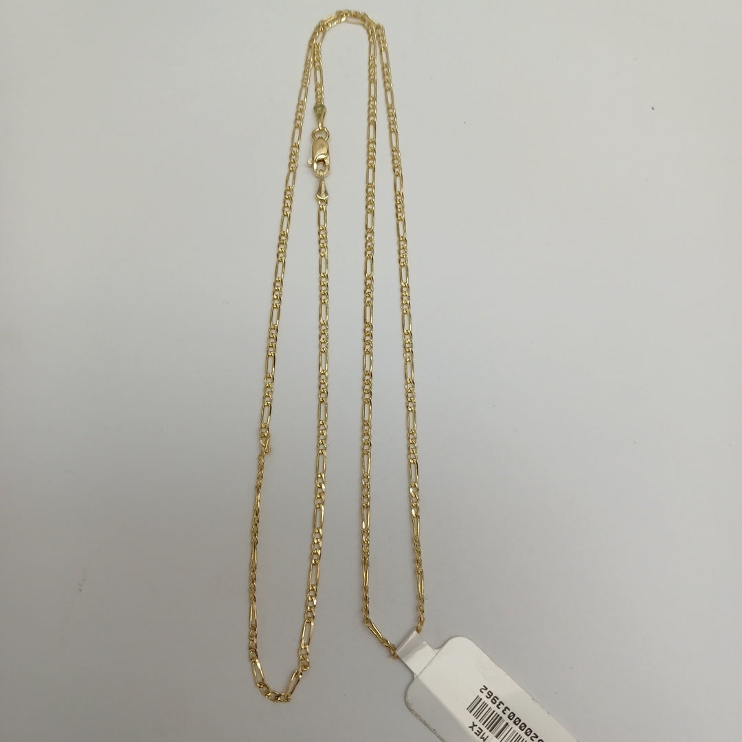 CADENAS 3X1 ORO 14K 55 CM 3.8 GR (NUEVO)