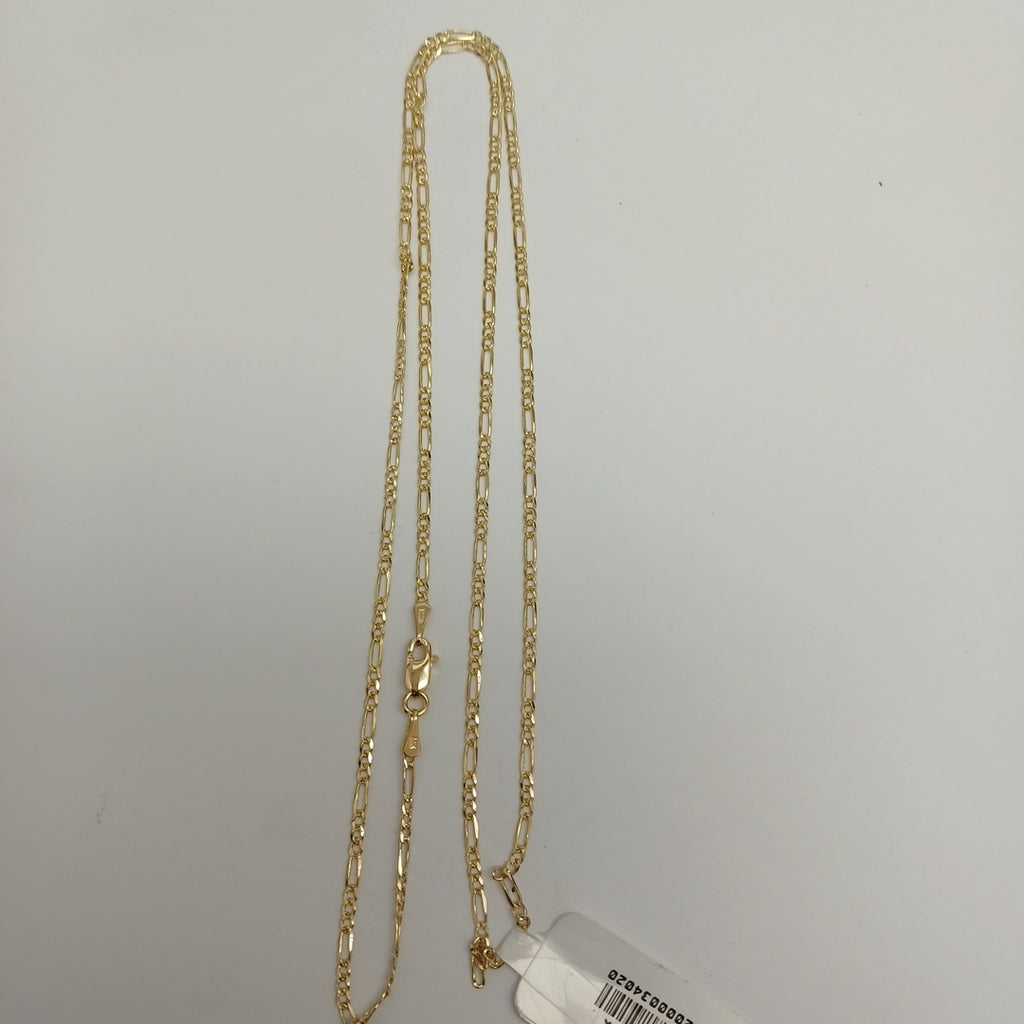 CADENAS 3X1 ORO 14K 55 CM 3.9 GR (NUEVO)