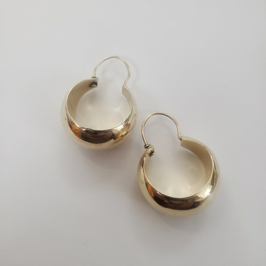 ARRACADAS PAR ORO 14 K 4.5 GRMS (SEMINUEVO)