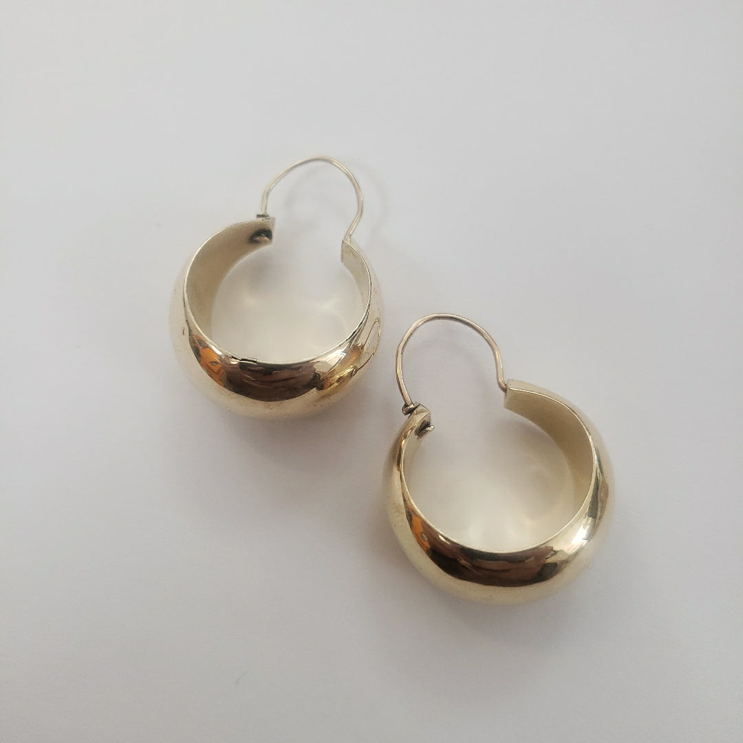 ARRACADAS PAR ORO 14 K 4.5 GRMS (SEMINUEVO)