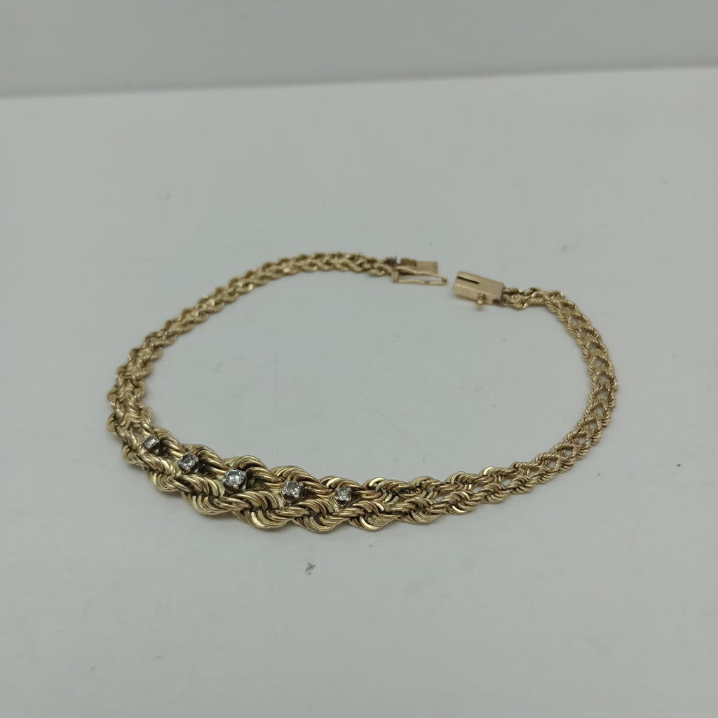 PULSERA ORO 14 K 8.6 GRMS (SEMINUEVO)