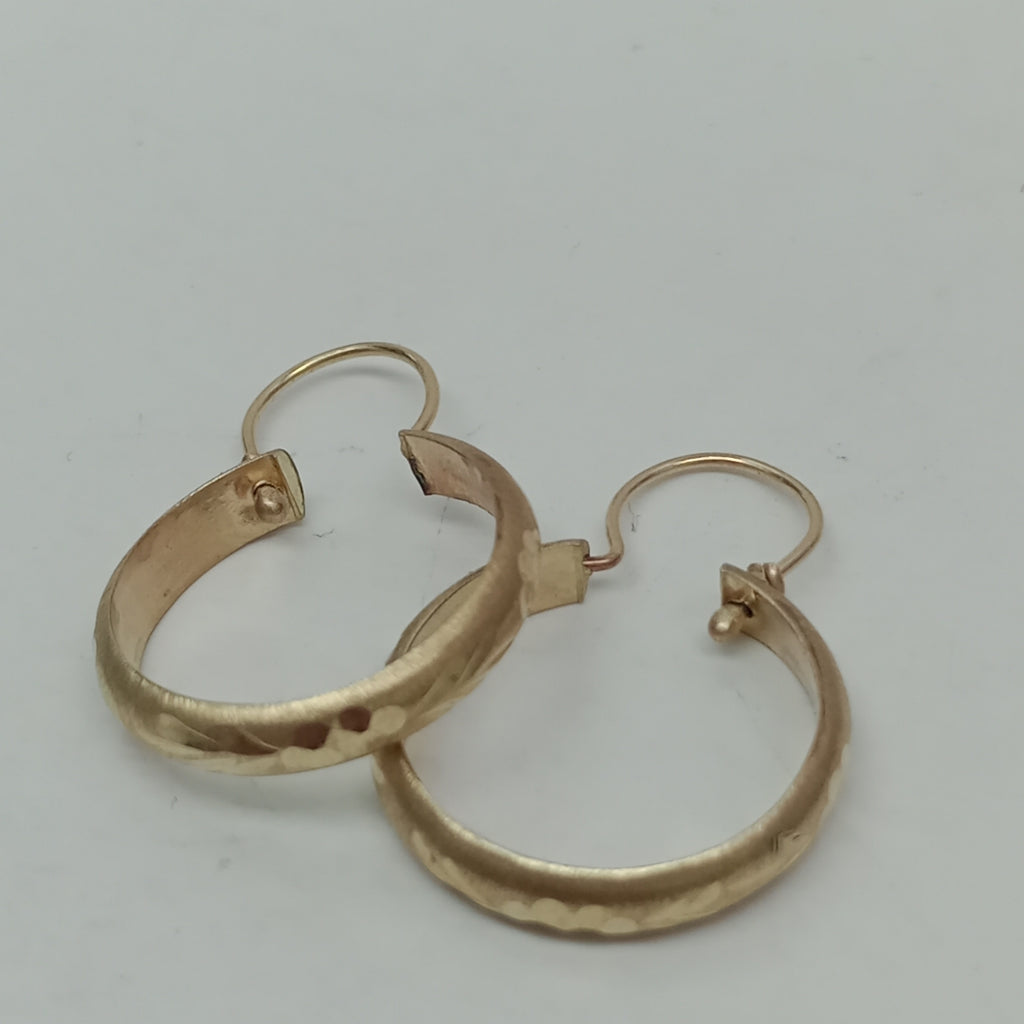 ARRACADAS PAR ORO 10 K 1.8 GRMS (SEMINUEVO)