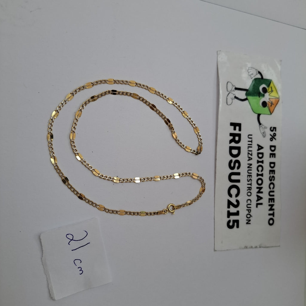 CADENA ORO 10 K 2 GRMS (SEMINUEVO)