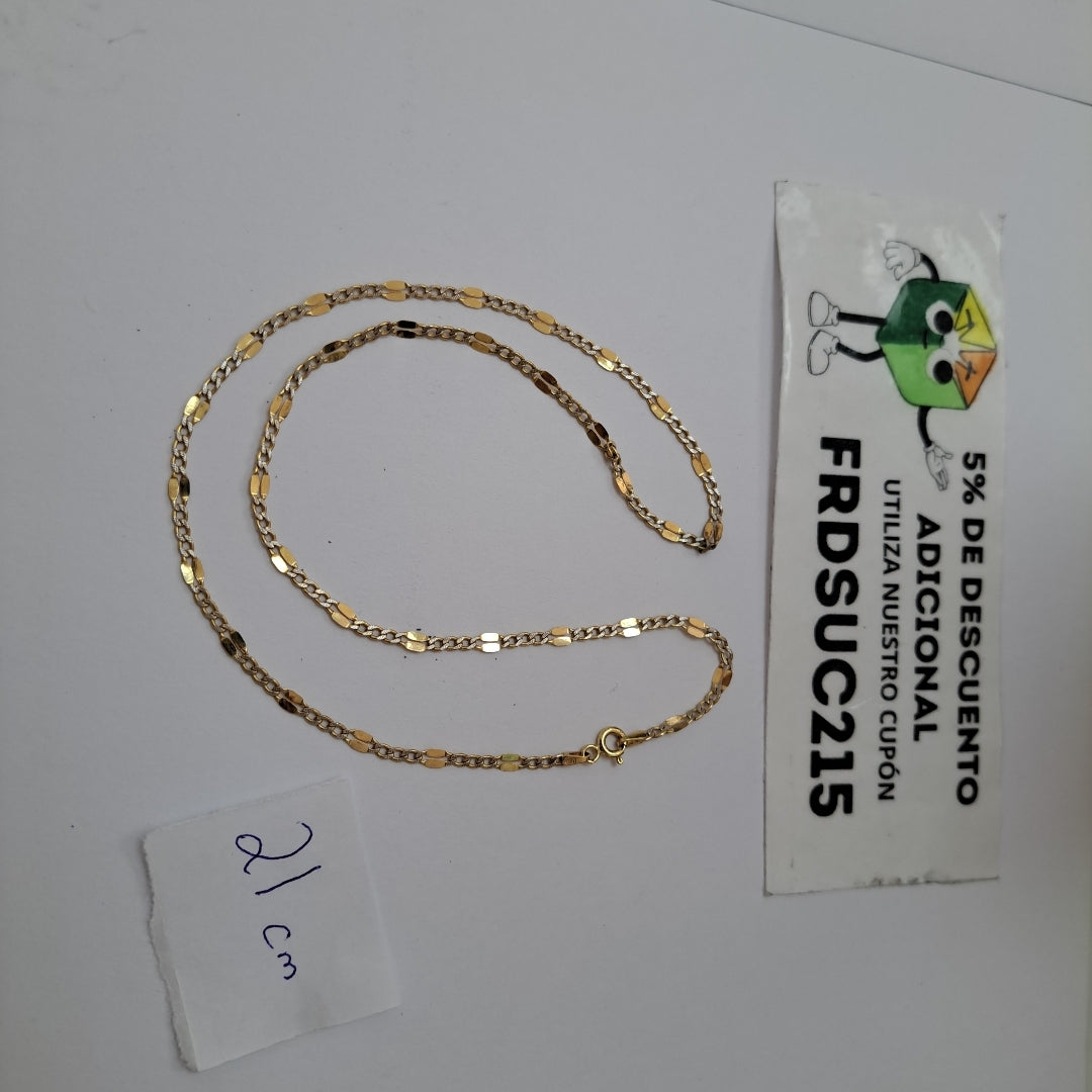 CADENA ORO 10 K 2 GRMS (SEMINUEVO)