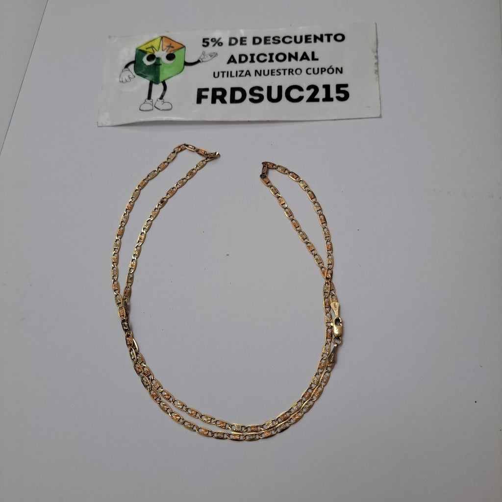 CADENA ORO 10 K 6.4 GRMS (SEMINUEVO)