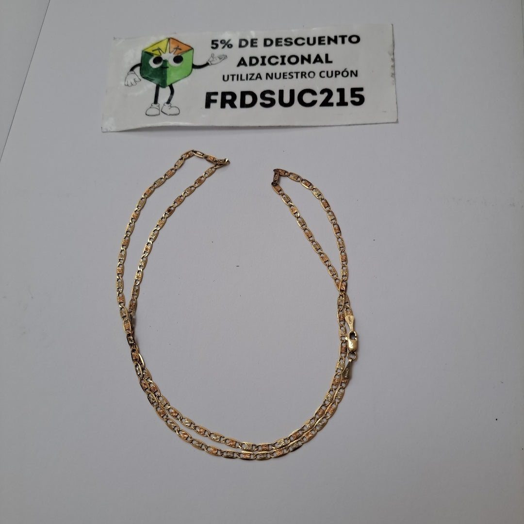 CADENA ORO 10 K 6.4 GRMS (SEMINUEVO)