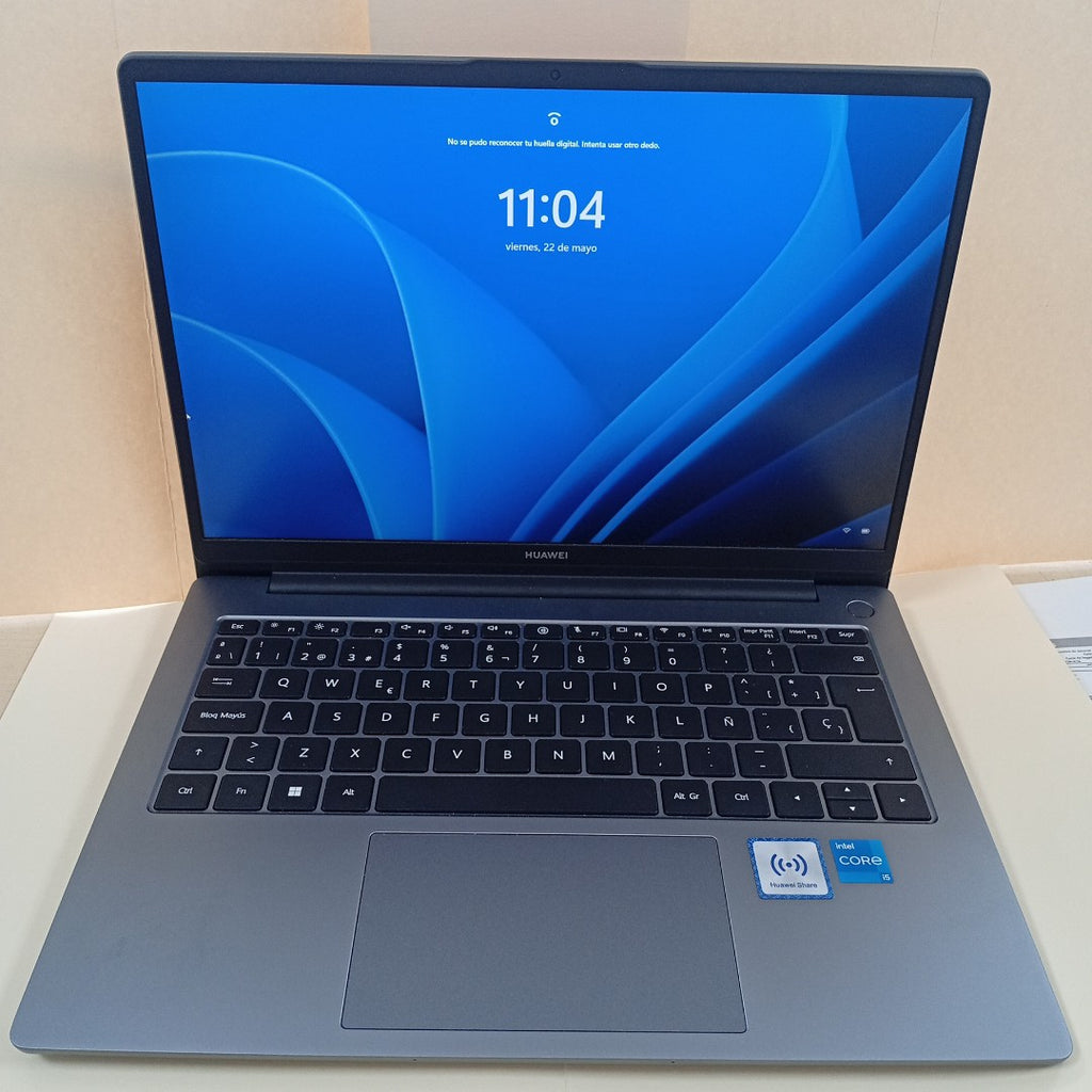 LAPTOP HUAWEI MATEBOOK D14 MDF-X (2024) 512 GB SSD 16 GB RAM (SEMINUEVO)