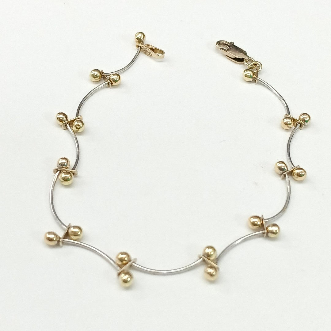 PULSERA ORO 14 K 3.8 GRMS (SEMINUEVO)