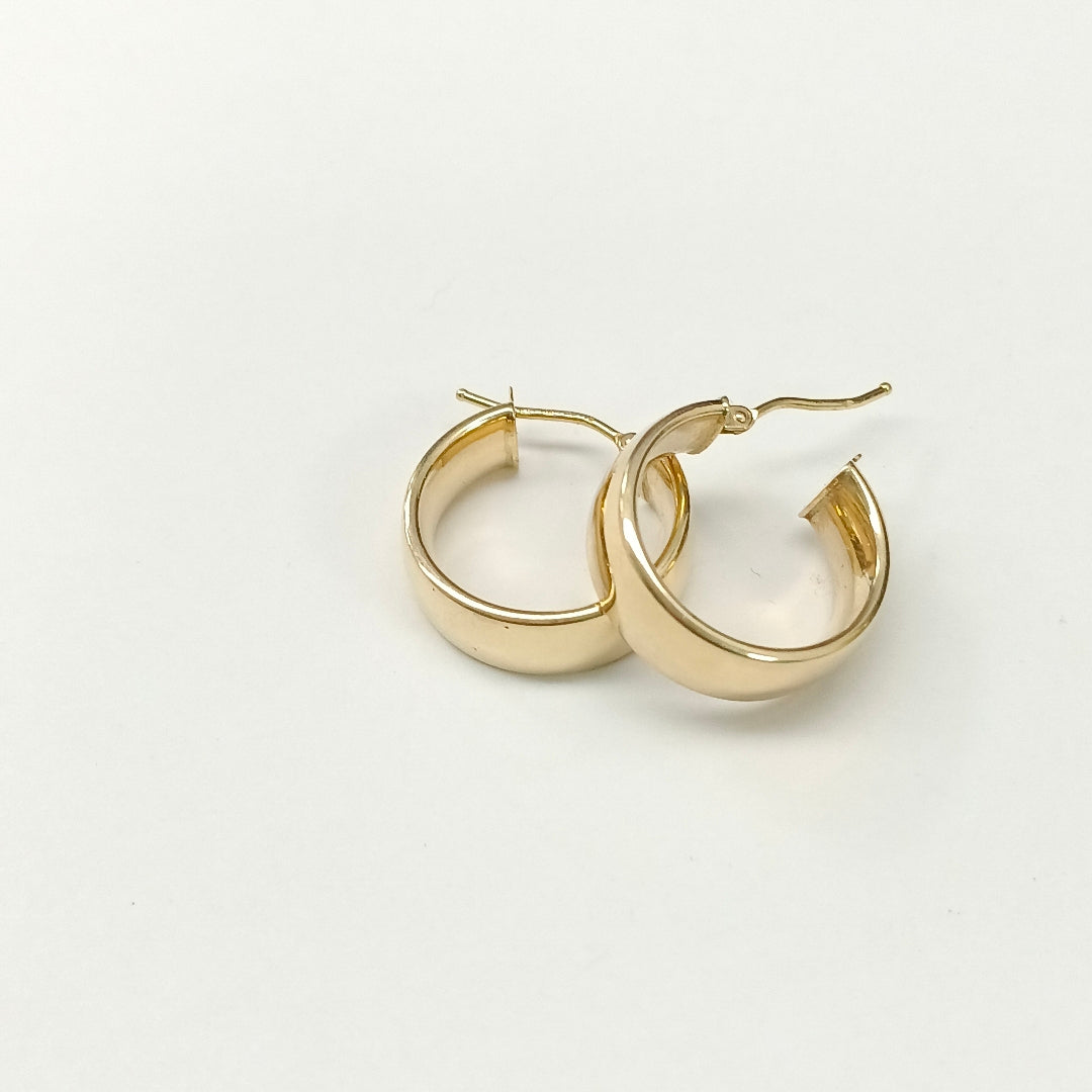 ARRACADAS PAR ORO 14 K 1,80 GRMS (SEMINUEVO)