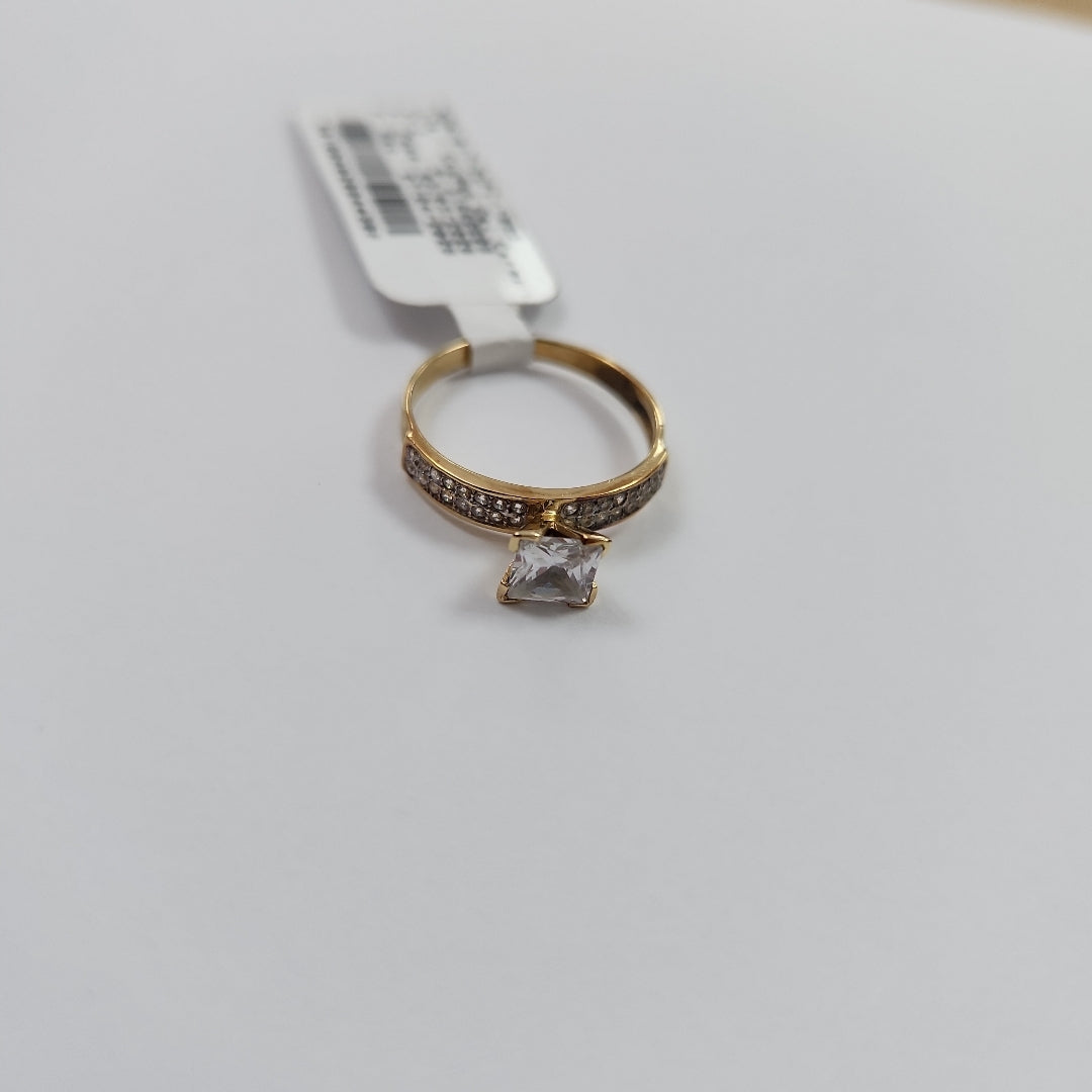 SOLITARIO ORO 14 K 1.9 GRMS (SEMINUEVO)