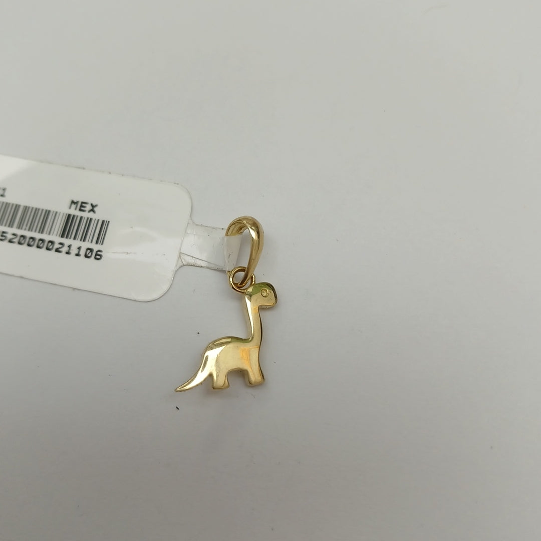 DIJES DINOSAURIO ORO 10K 1 GR (NUEVO)