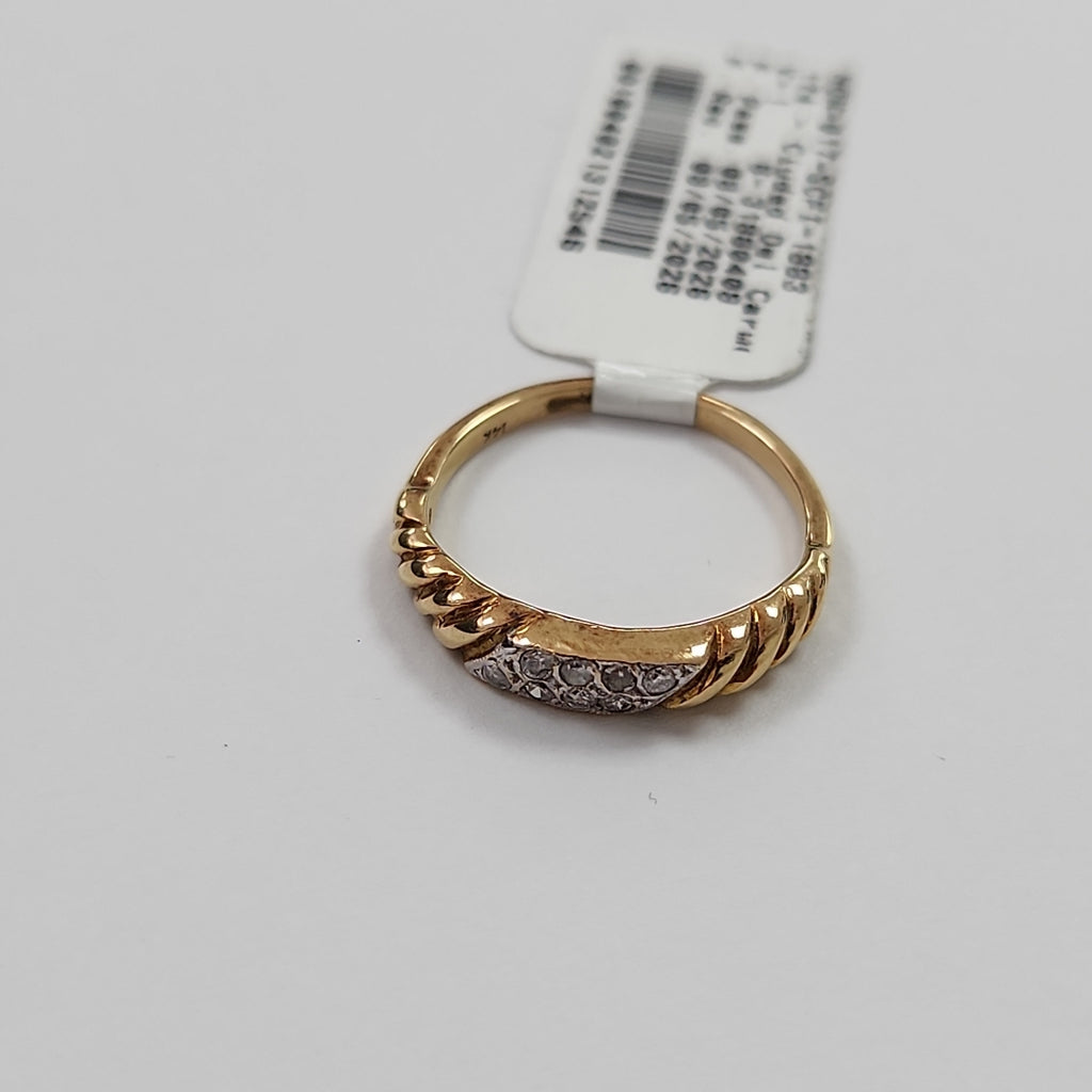ANILLO ORO 14 K 2,50 GRMS (SEMINUEVO)