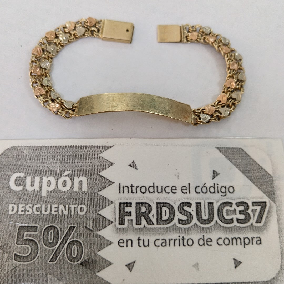 PULSERA ORO 10 K 13.3 GRMS (SEMINUEVO)