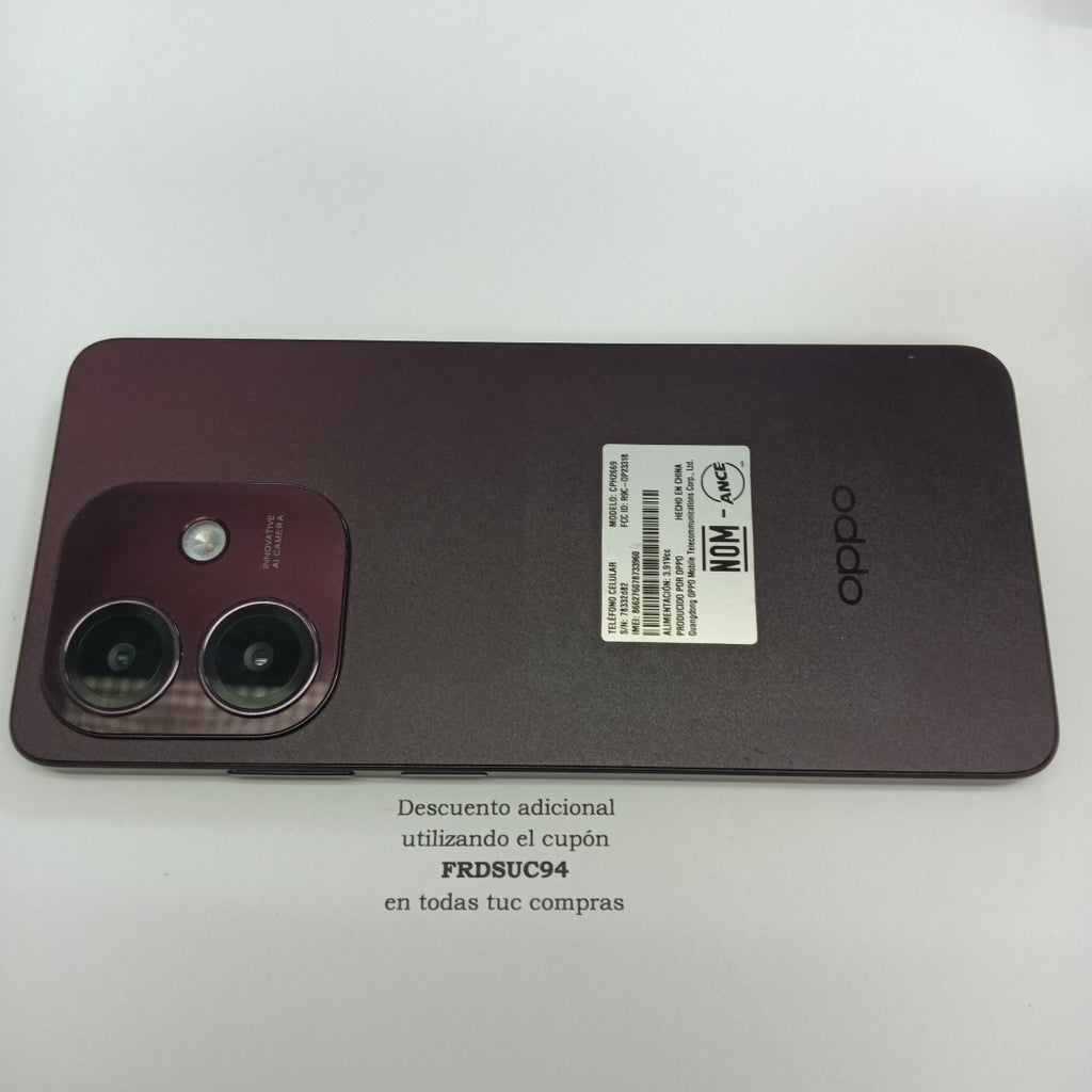CELULAR OPPO A40 CPH2669 (2024) 256 GB 4 GB RAM (SEMINUEVO)