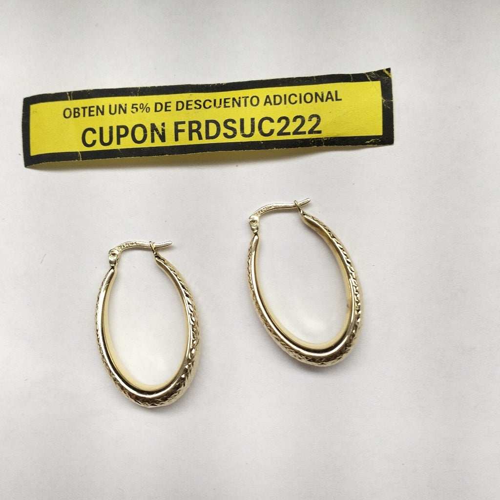 ARRACADAS PAR ORO 14 K 2,90 GRMS (SEMINUEVO)