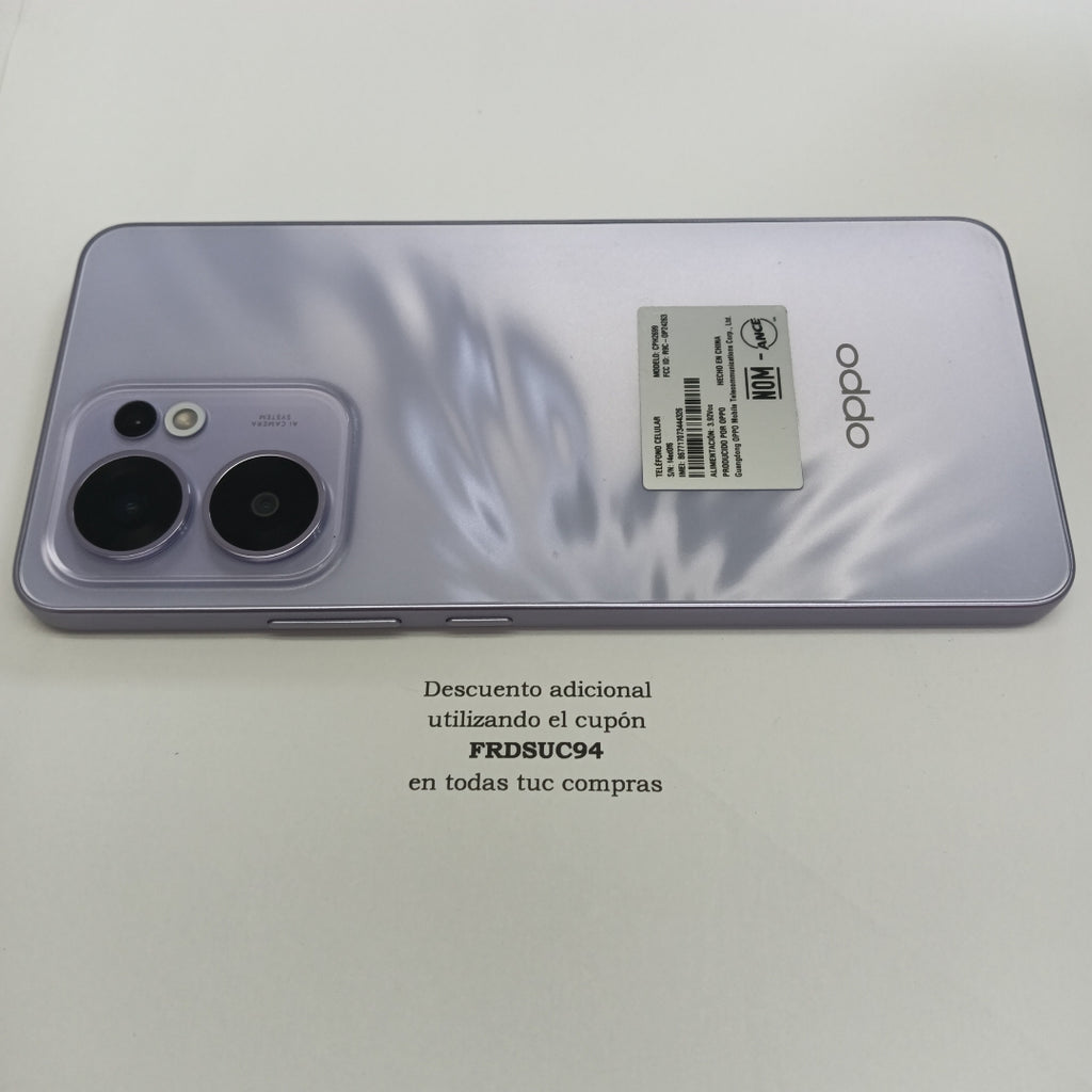 CELULAR OPPO RENO 13F 5G CPH2699 (2025) 256 GB 12 GB RAM (SEMINUEVO)