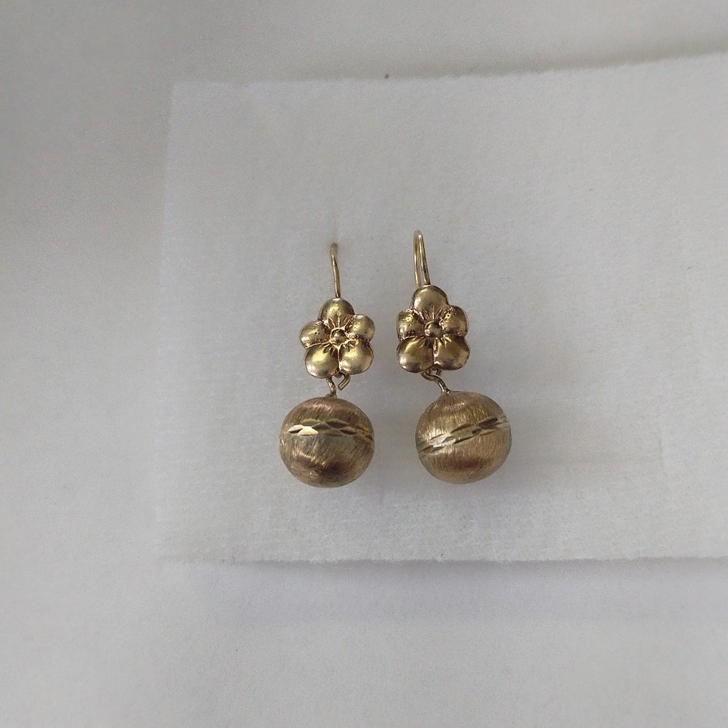 ARETES PAR ORO 10 K 2.1 GRMS (SEMINUEVO)