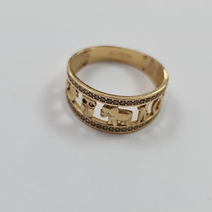 ANILLO ORO 14 K 3.1 GRMS (SEMINUEVO)