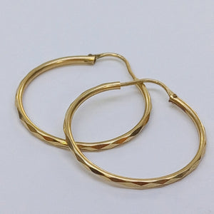ARRACADAS PAR ORO 14 K 1.5 GRMS (SEMINUEVO)