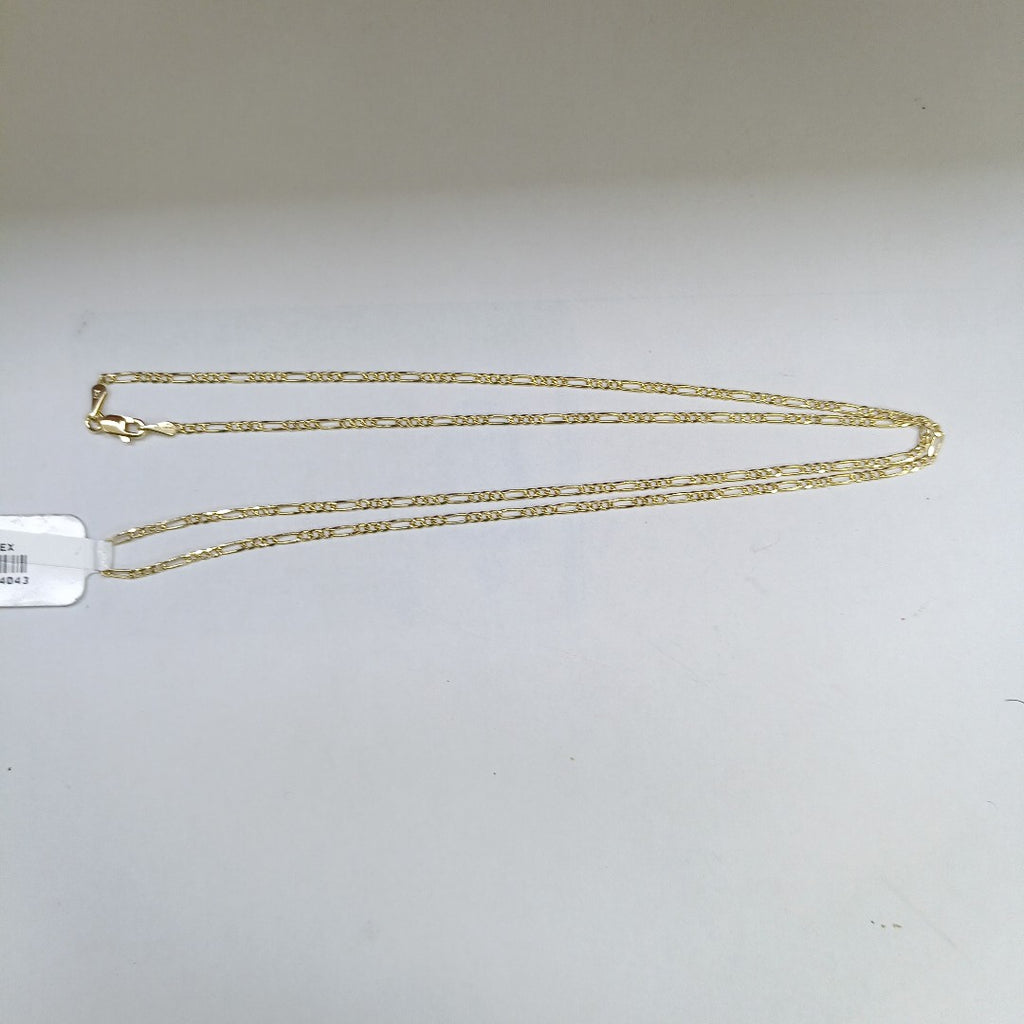 CADENAS 3X1 ORO 14K 55 CM 4 GR (NUEVO)