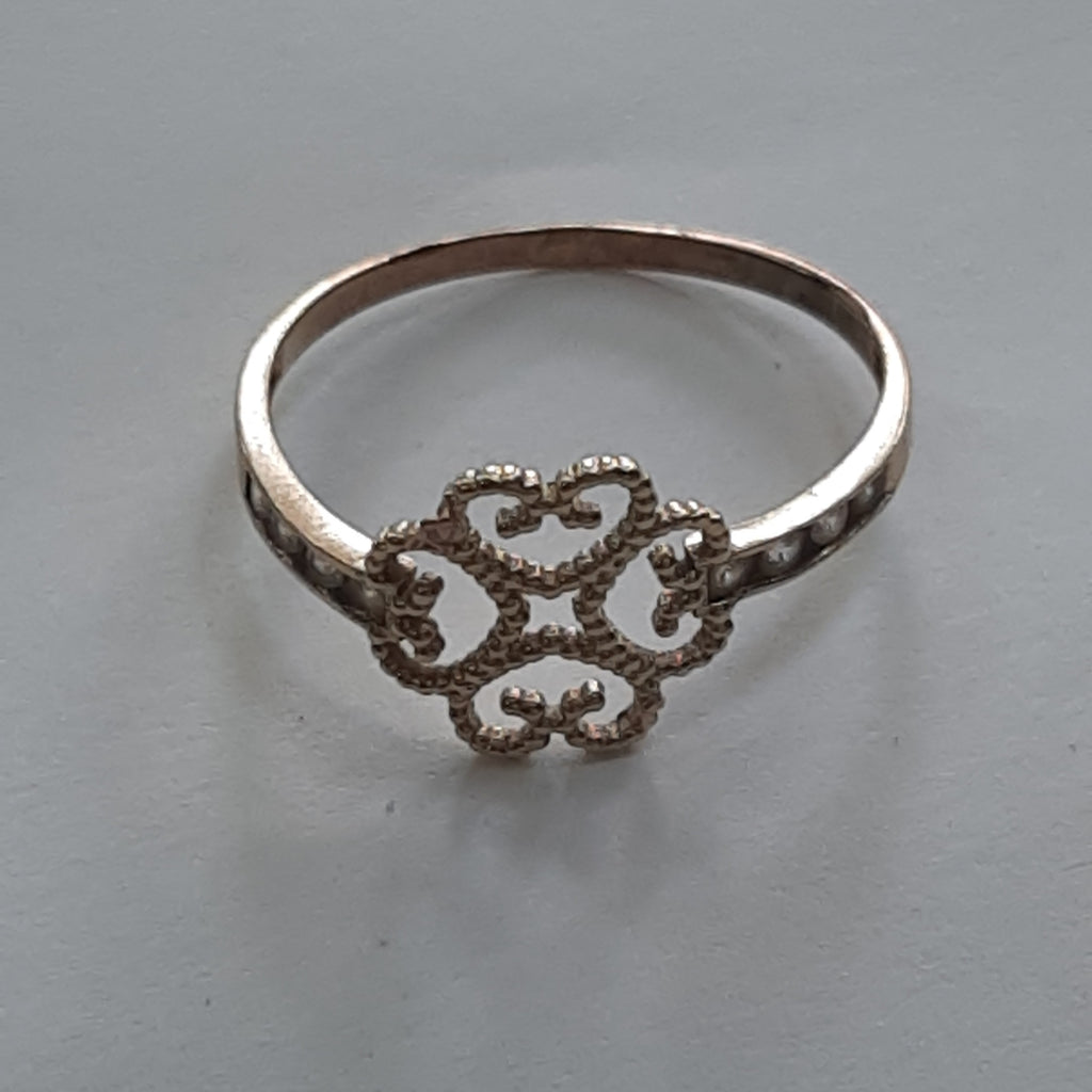 ANILLO ORO 10 K 1,20 GRMS (SEMINUEVO)