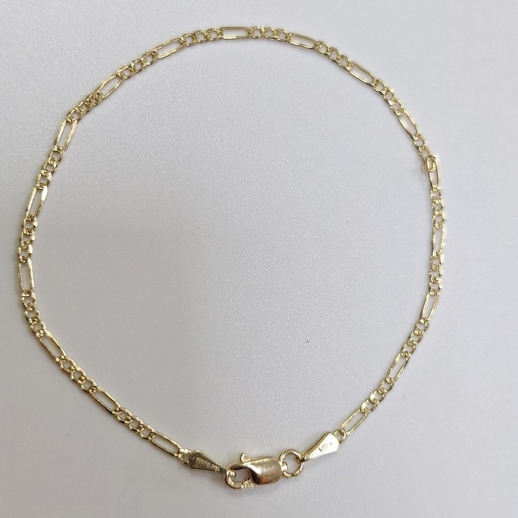 PULSERAS 3X1 ORO 14K 18 CM 1.5 GR (NUEVO)