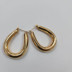 ARRACADAS PAR ORO 14 K 5,30 GRMS (SEMINUEVO)