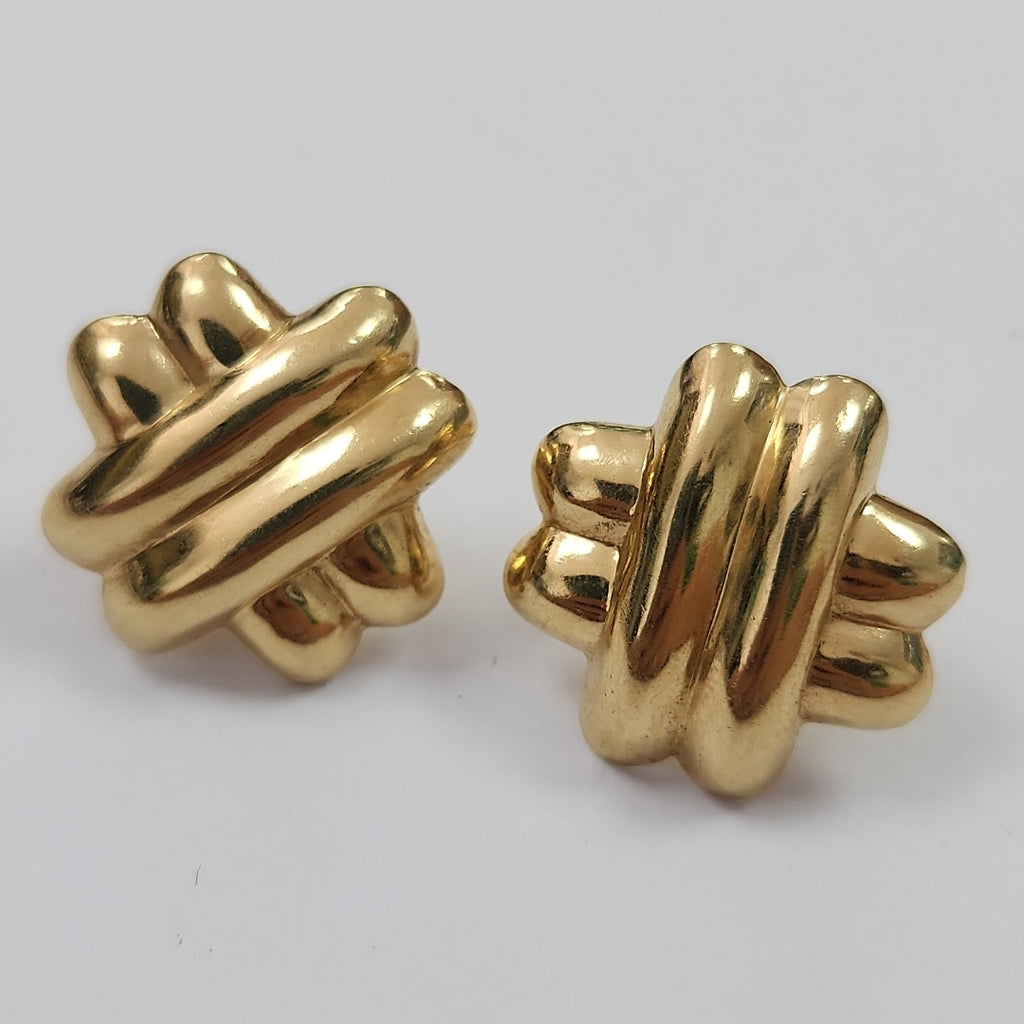 ARETES PAR ORO 14 K 6,00 GRMS (SEMINUEVO)