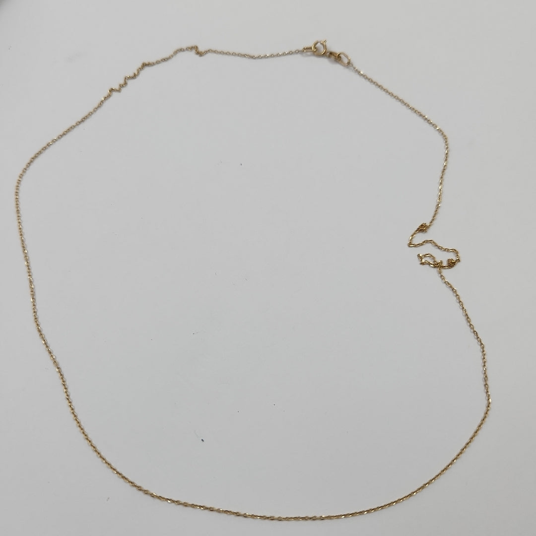 CADENA ORO 10 K 0.8 GRMS (SEMINUEVO)