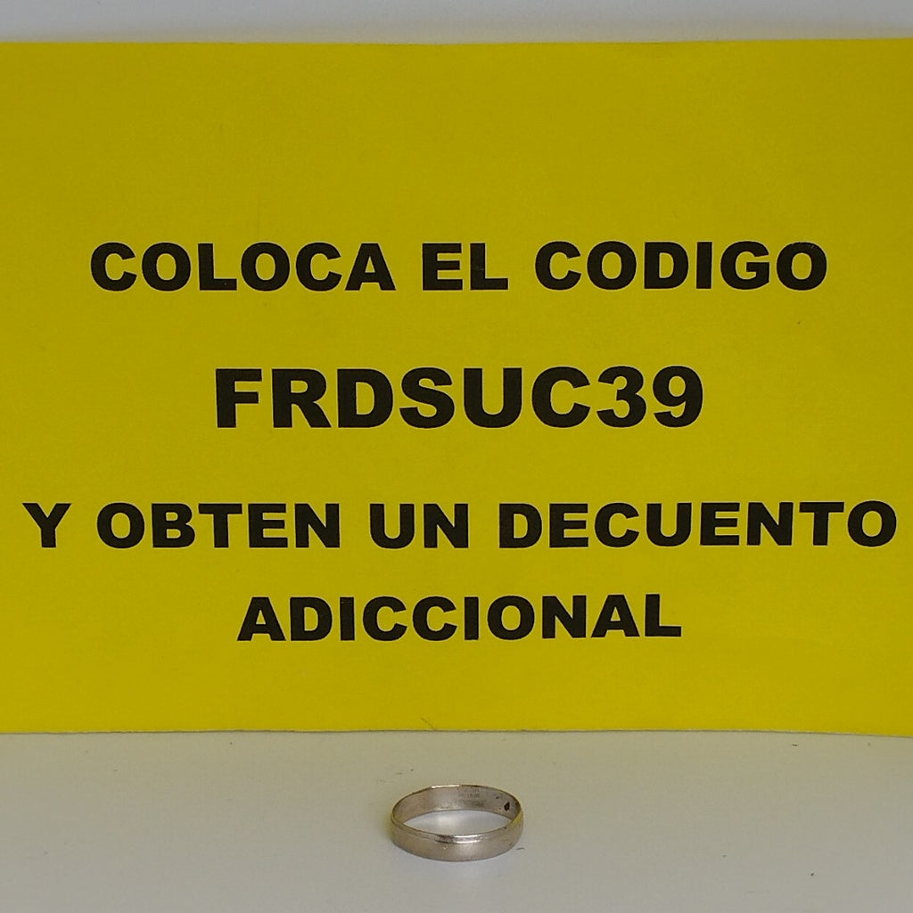 ARGOLLA ORO 14 K 1,10 GRMS (SEMINUEVO)