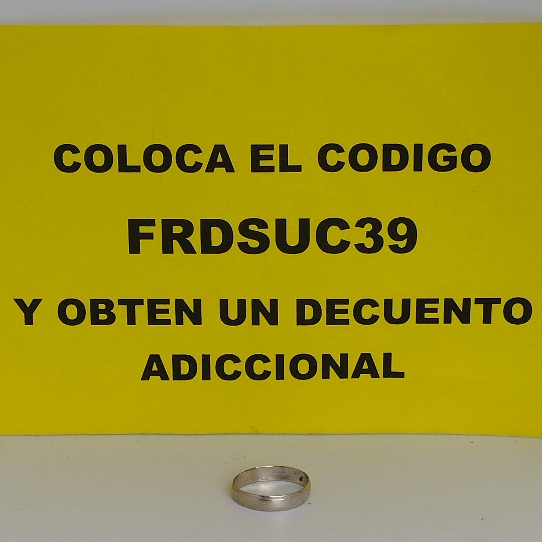 ARGOLLA ORO 14 K 1,10 GRMS (SEMINUEVO)