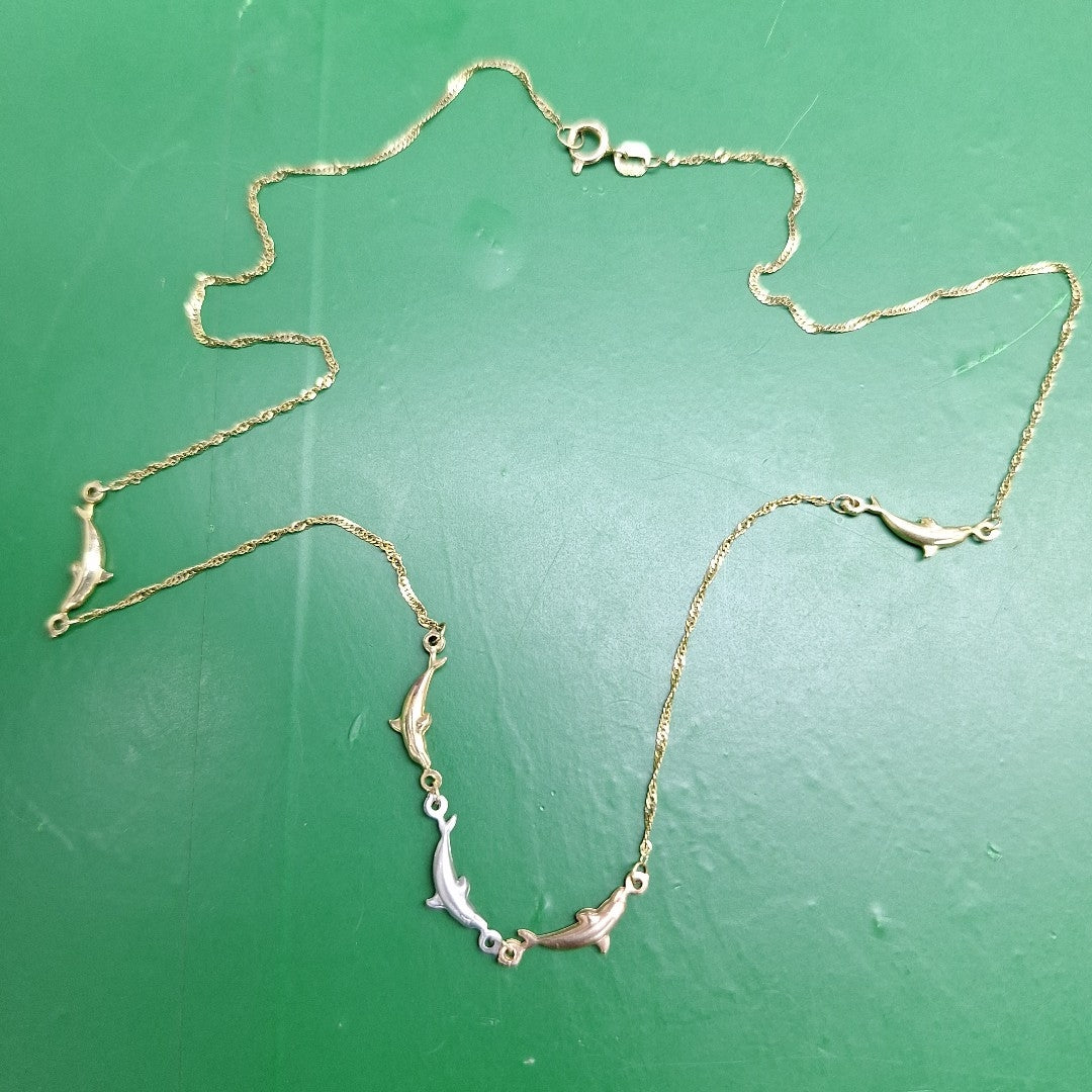 GARGANTILLA ORO 14 K 1,90 GRMS (SEMINUEVO)
