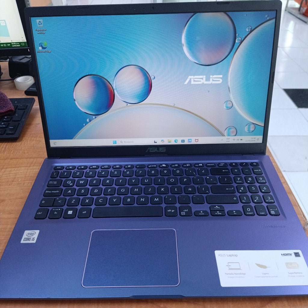 LAPTOP ASUS X515JA-BR2767W (2022) 1 TB + 128 GB SSD 8 GB RAM (SEMINUEVO)