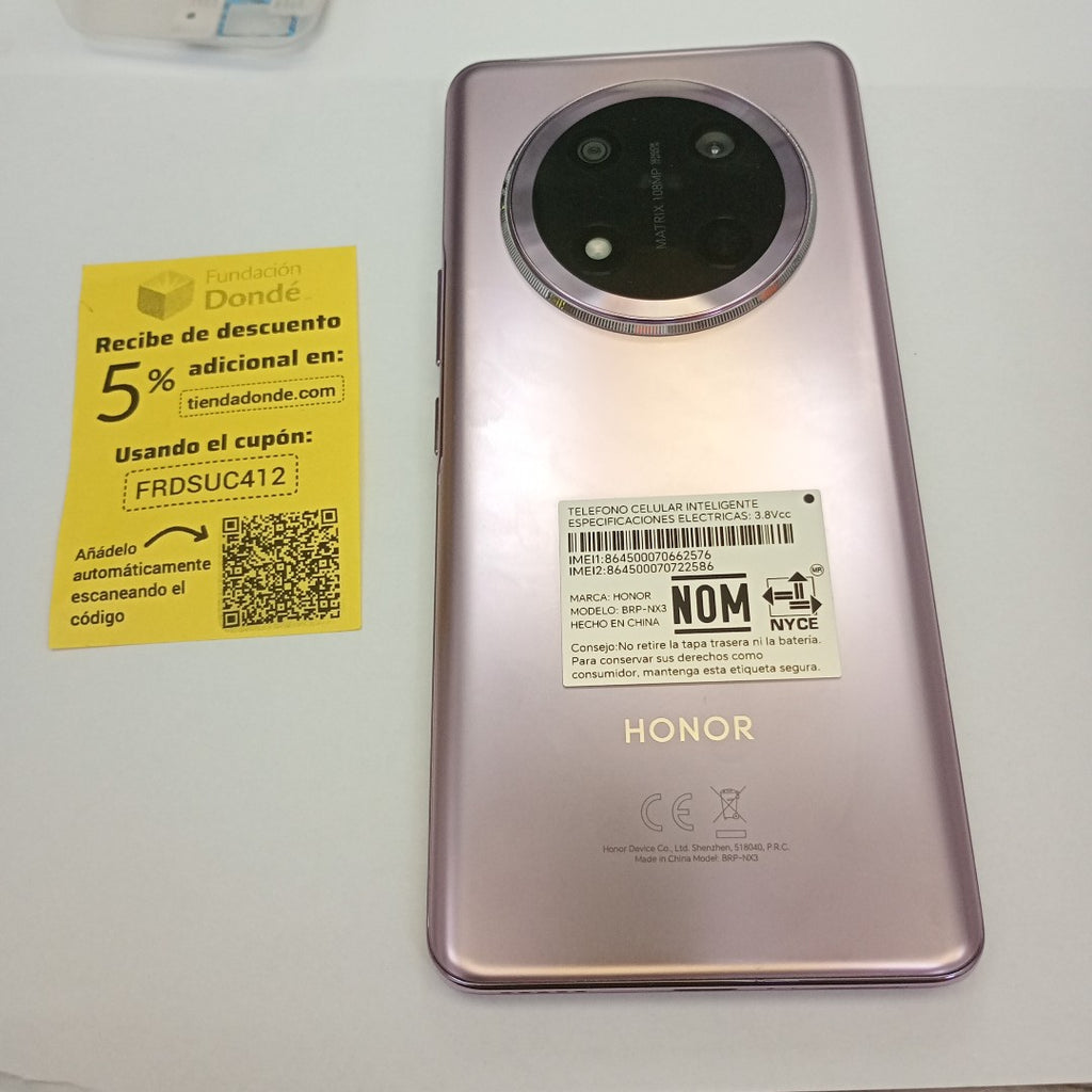 CELULAR HONOR MAGIC 7 LITE BRP-NX3 (2025) 512 GB 8 GB RAM (SEMINUEVO)