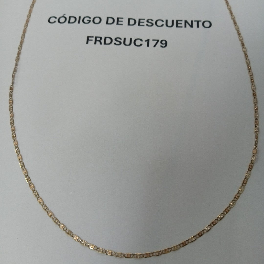 CADENA ORO 10 K 3,70 GRMS (SEMINUEVO)