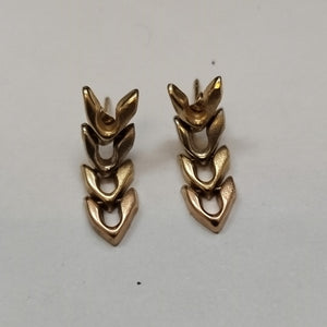 BROQUELES PAR ORO 14 K 2.3 GRMS (SEMINUEVO)