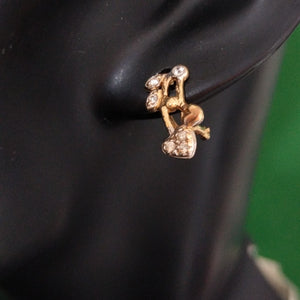 ARETES PAR ORO 10 K 2,60 GRMS (SEMINUEVO)