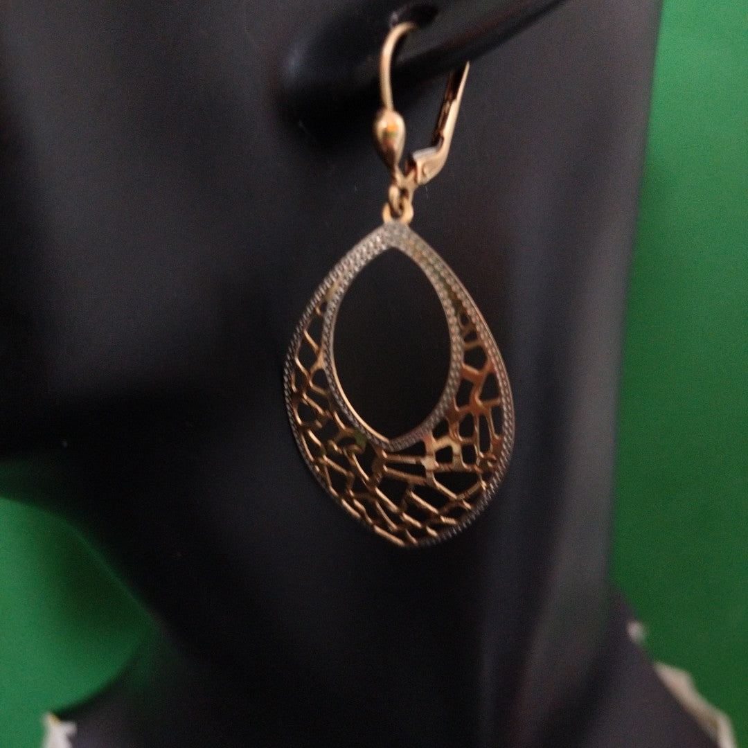 ARETES PAR ORO 14 K 3,50 GRMS (SEMINUEVO)