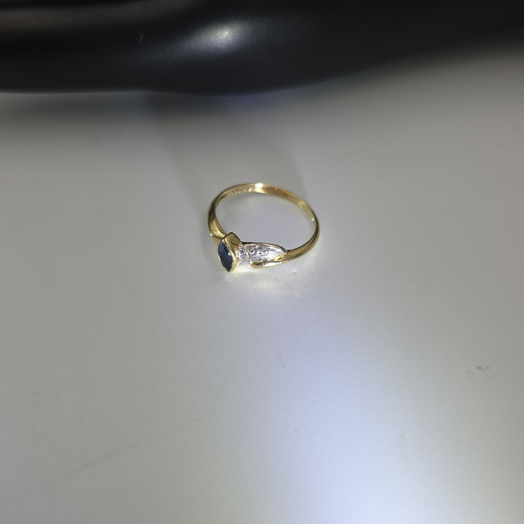 ANILLO ORO,RODIADO 14 K 1,90 GRMS (SEMINUEVO)