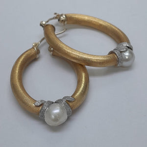 ARRACADAS PAR ORO 14 K 6.1 GRMS (SEMINUEVO)