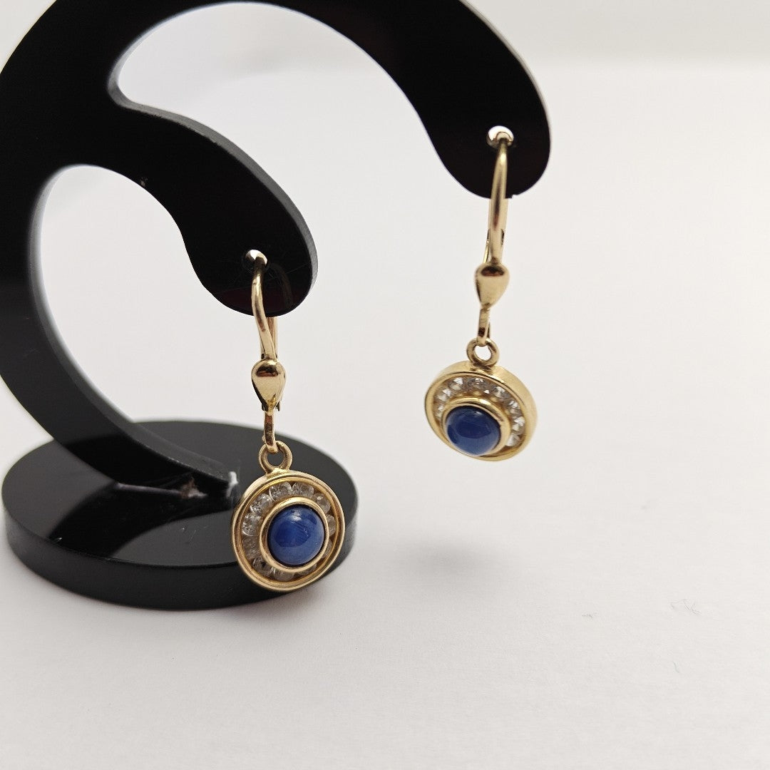 ARETES PAR ORO 14 K 3.8 GRMS (SEMINUEVO)