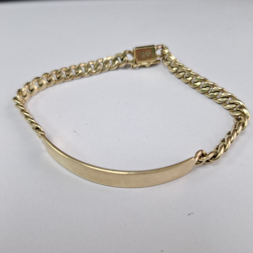 ESCLAVA ORO 14 K 22.4 GRMS (SEMINUEVO)