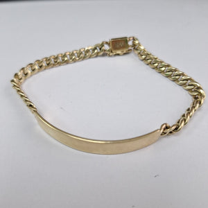ESCLAVA ORO 14 K 22.4 GRMS (SEMINUEVO)