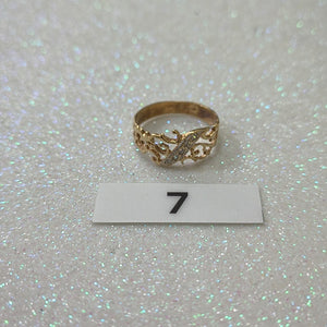 ANILLO ORO 10 K 1.8 GRMS (SEMINUEVO)
