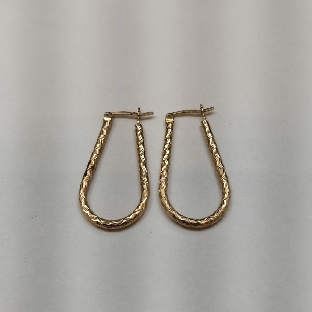 ARRACADAS PAR ORO 14 K 2.5 GRMS (SEMINUEVO)