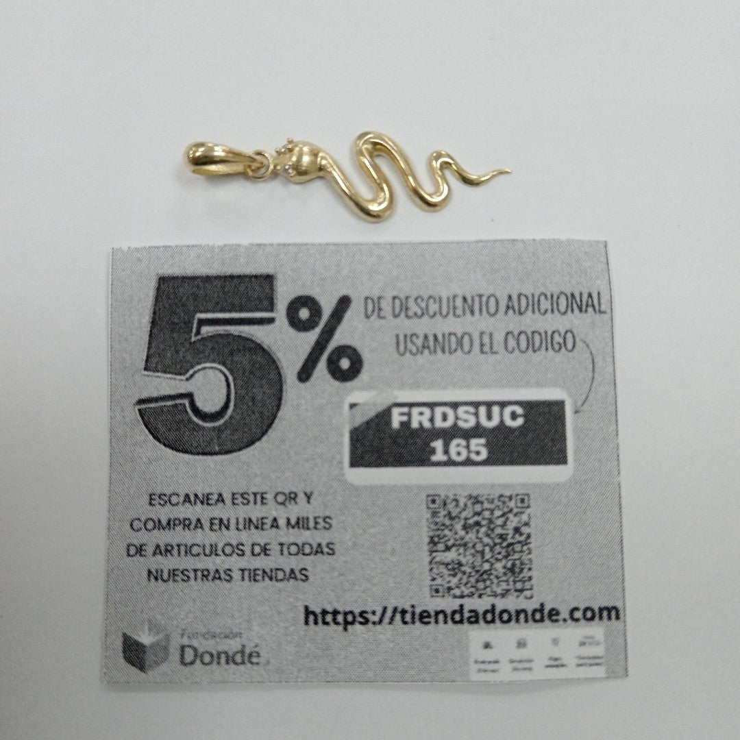 DIJES SERPIENTE ORO 10K 1.2 GR (NUEVO)