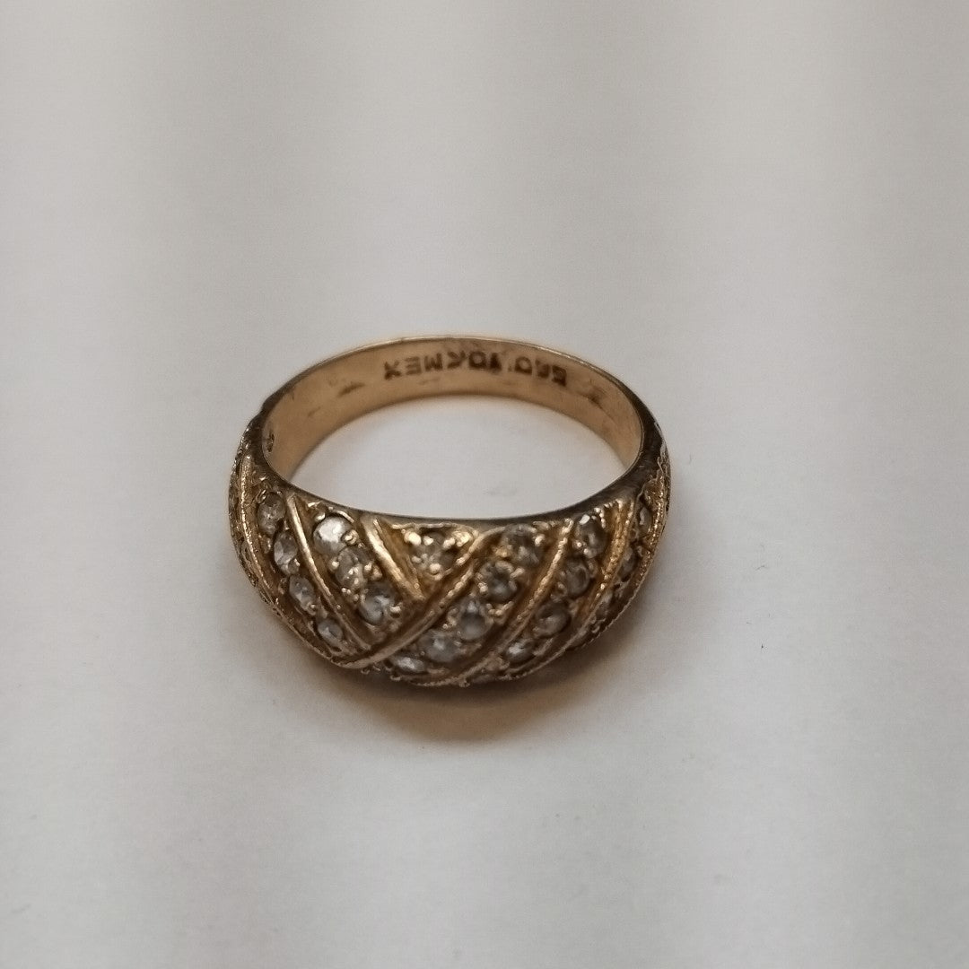 ANILLO ORO 10 K 3.2 GRMS (SEMINUEVO)